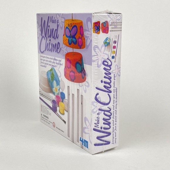 New Sealed MAKE A WIND CHIME Craft Kit by 4M  Ages 8+ Children Kids Fun Project - Picture 2 of 7